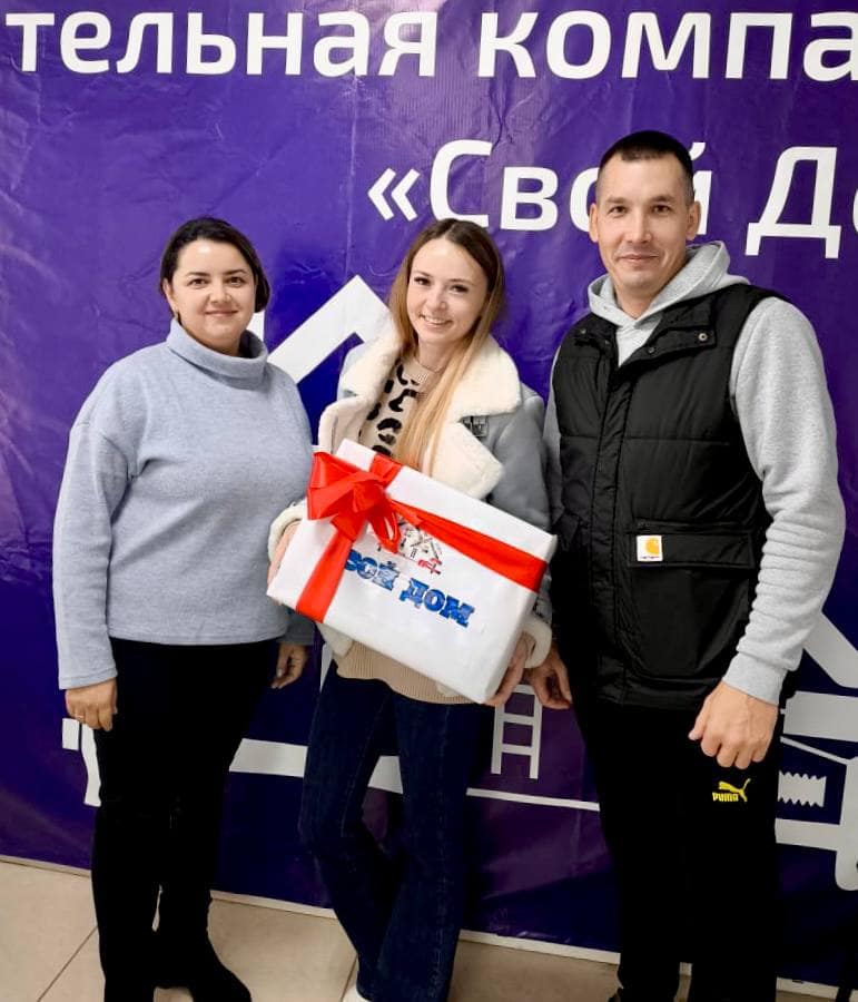 Сегодня подписали договор на строительство вот такого уютного дома в г. Давлеканово